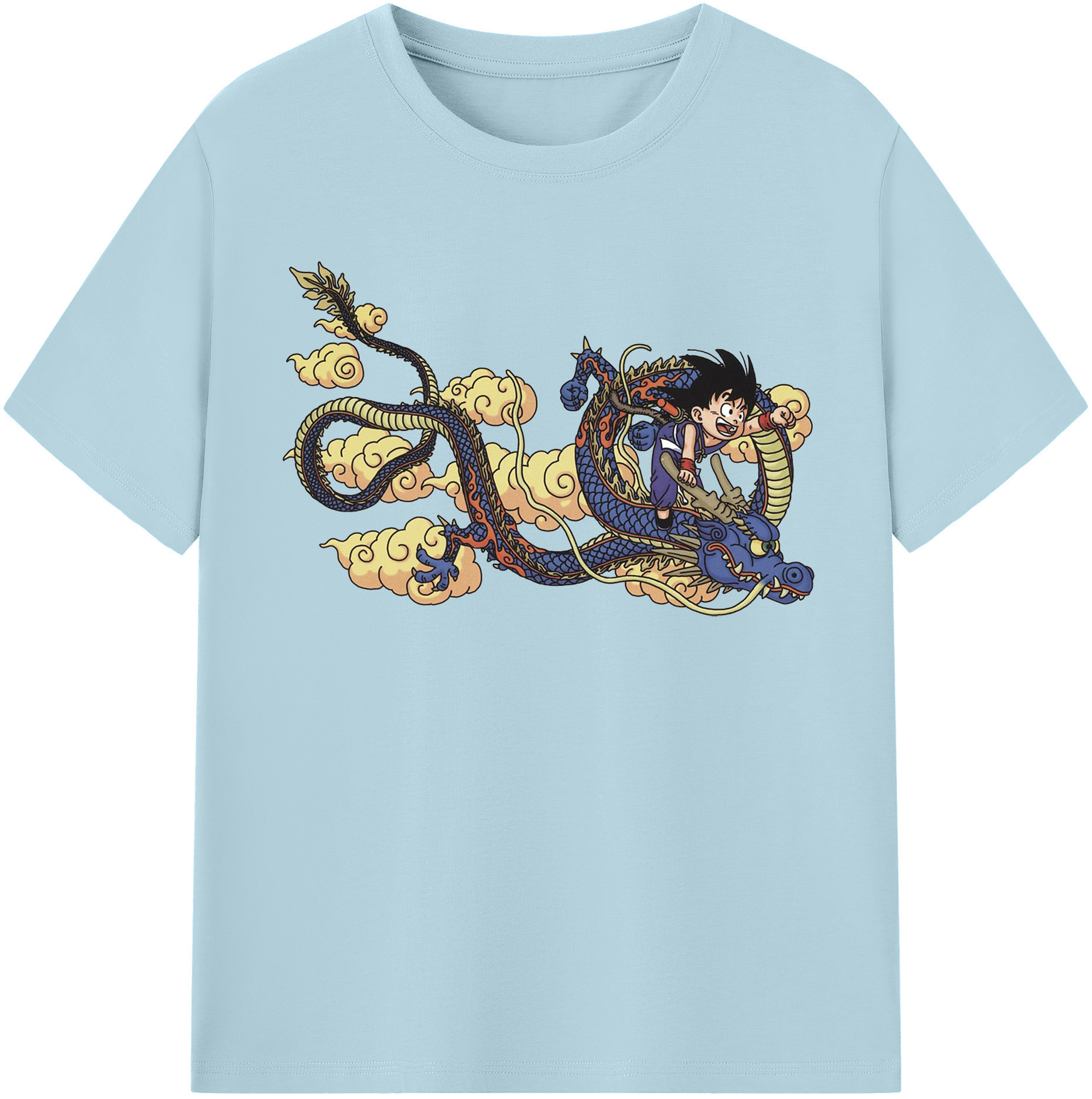 ドラゴンボール 神龍 シェンロン DRAGON BALL Shenron 綿100％半袖Tシャツ（フロントプリント）